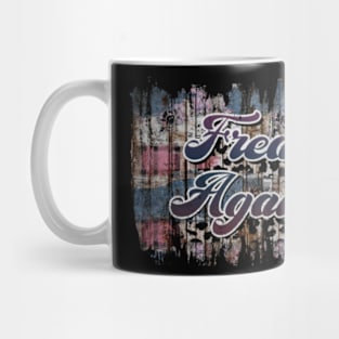 Personalized Fred Name Vintage Styles Gift 70s 80s 90s Mug